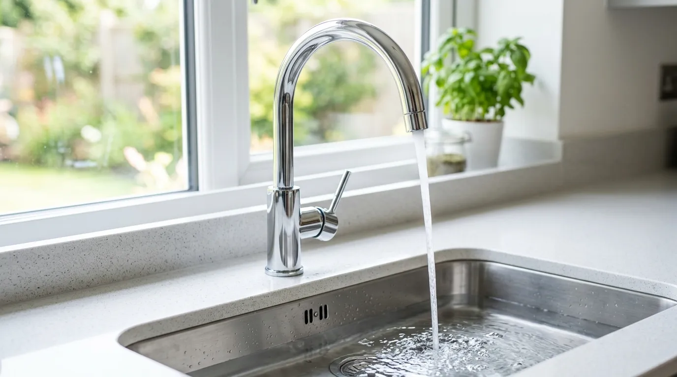 Local Plumbing Master Pros same day plumber fixing a faucet in Dawsonville, GA
